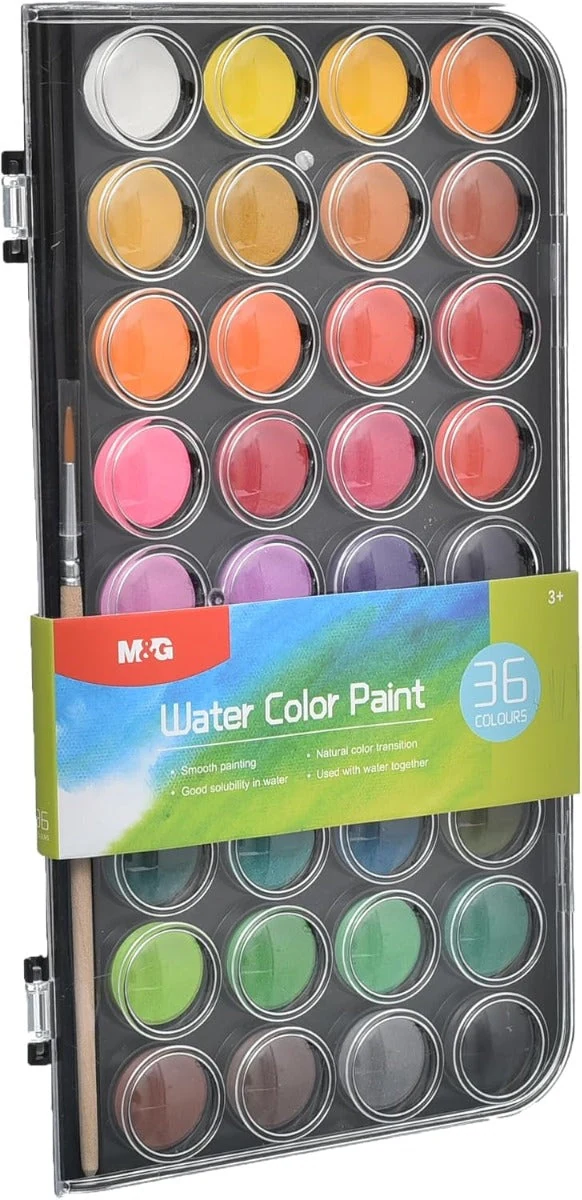 M&G Tinta aquarela 28 Cores