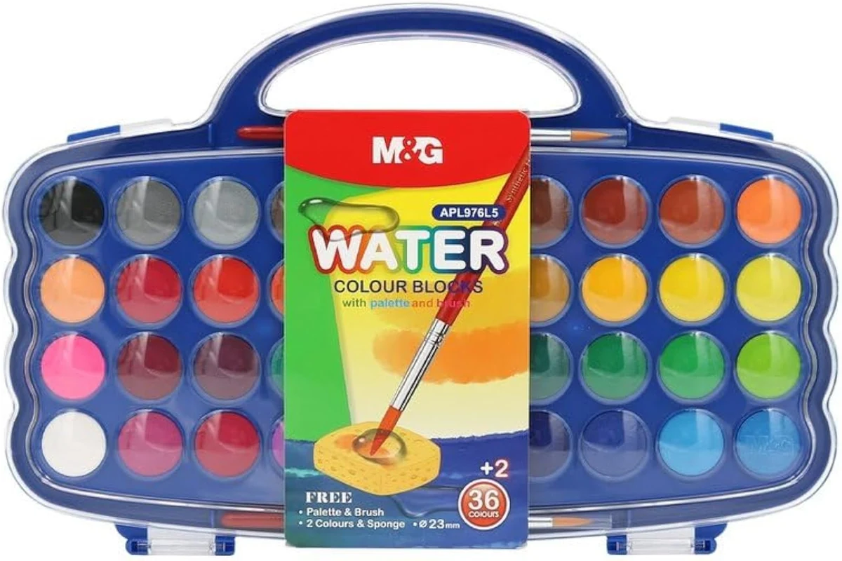 M&G Tinta aquarela 36 Cores