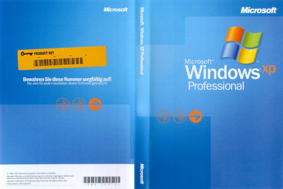 SW MS WIN XP REFURB PT SP3 32BIT