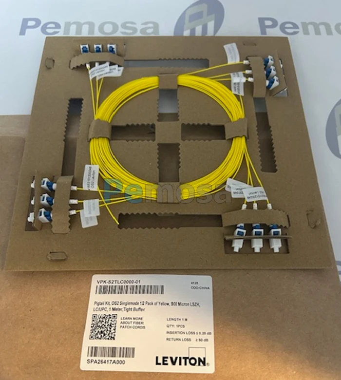 PIGTAILS OS2 LC/UPC (PACK 12) YELLOW ? 1M