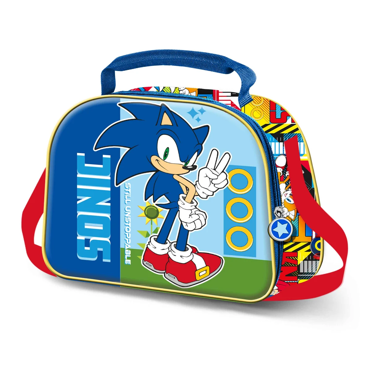 .ME LANCHEIRA SONIC UNSTOPPABLE 20X26X10CM