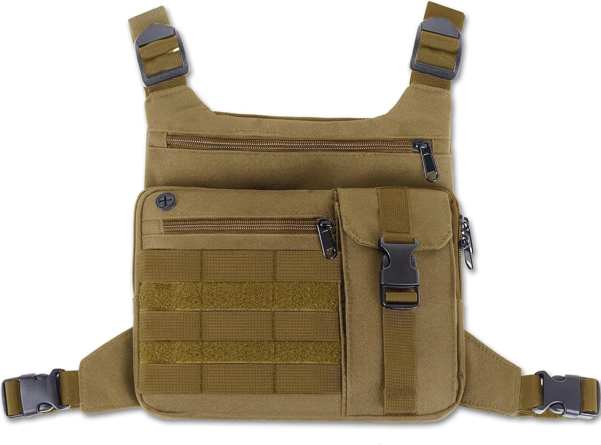 BOLSA KINGSLONG ZJJ240301 PEITO RUNNING PRETO