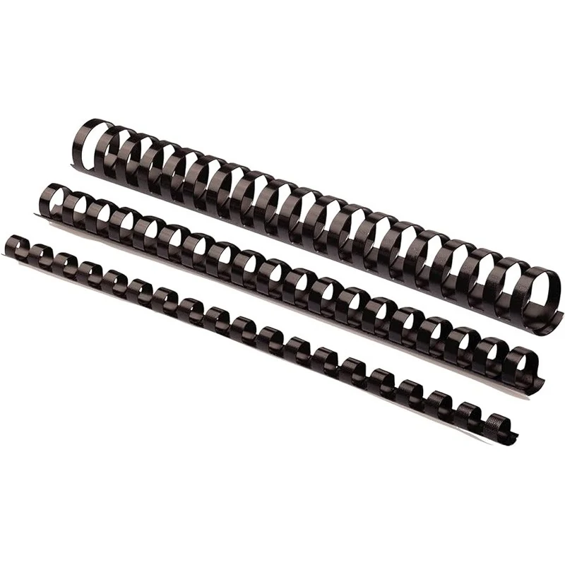 .ME ARGOLAS PLAST. 6MM PRETA PACK 100