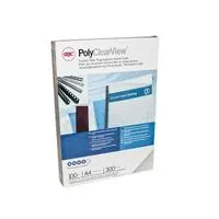 .ME CAPA ENCAD. POLYCLEARVIEW A4 POLIPROPILENO 300 MICRO TRANSP