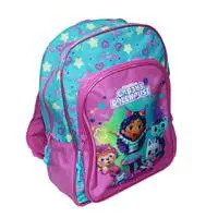 MOCHILA INFANTIL SAFTA GABBY'S DOLLHOUSE ADAPT TROLLEY ROSA