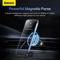 SUPORTE BASEUS P/SMARTPHONE C01 MAGNETIC PRETO
