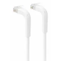 CABO DE REDE RJ45 EWENT 5M CAT6A U/UTP 23/7 AWG ETHERNET BRANCO