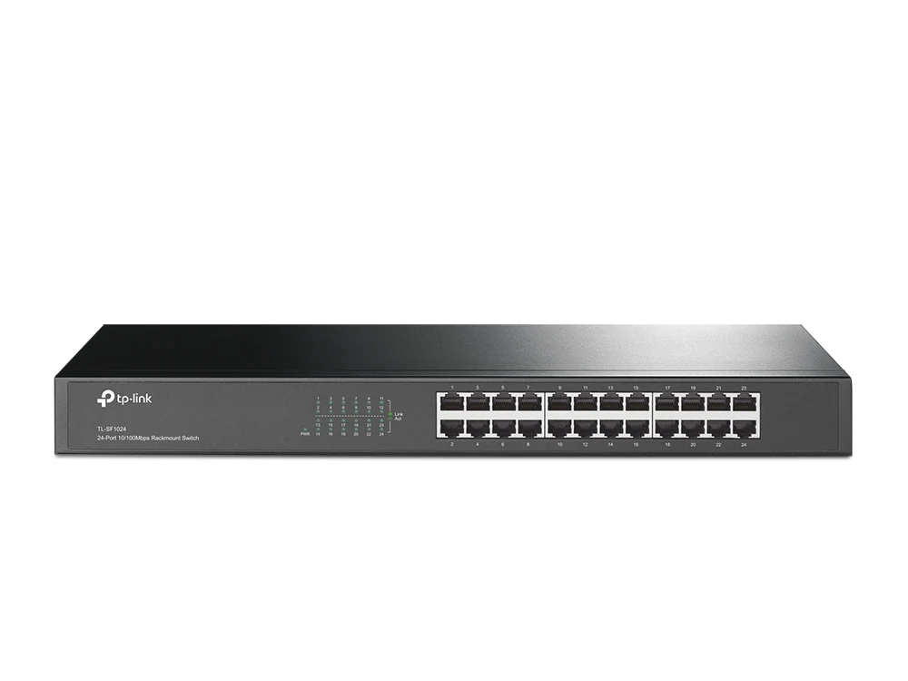 SWITCH 24 PORTA TPLINK 1U 13 10/100