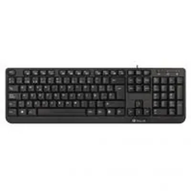 TECLADO NGS FUNKYV3 MULTIMÉDIA USB-A C/FIO PRETO — foto