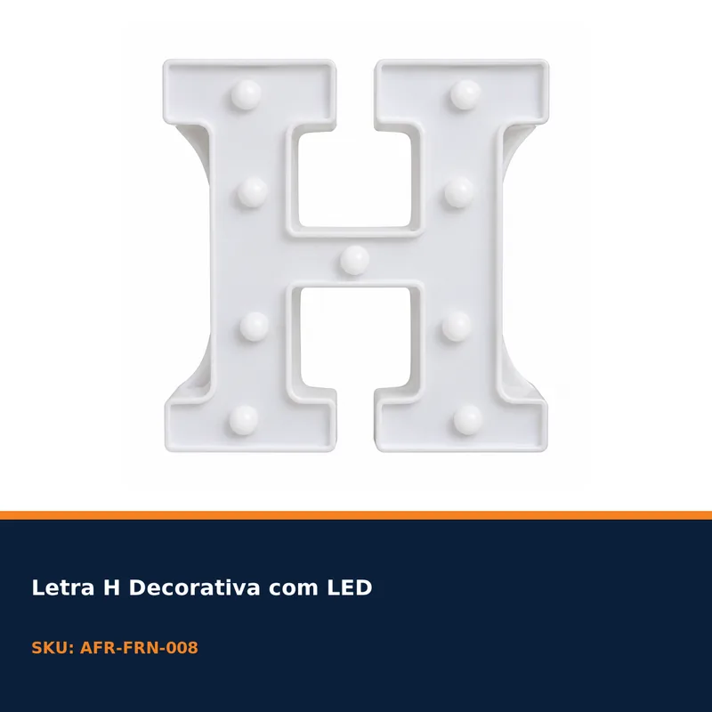 LETRAS  DECORATIVAS COM LED LETRAS DISPONIVEIS A-Z — foto