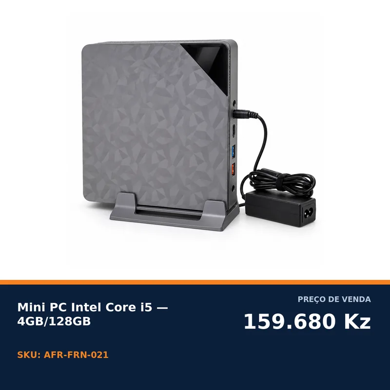 MINI PC INTEL CORE I5 4GB/128GB — foto