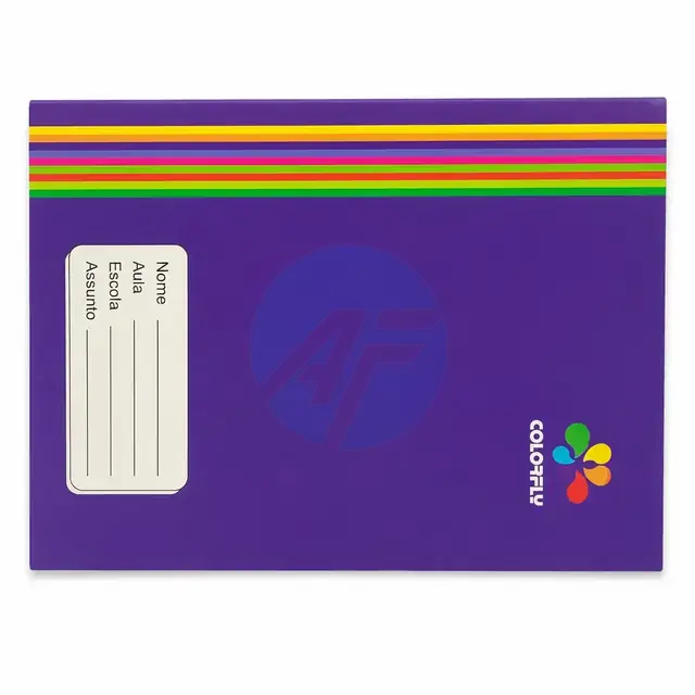 CADERNO A5 SIMPLES ESCOLAR — foto