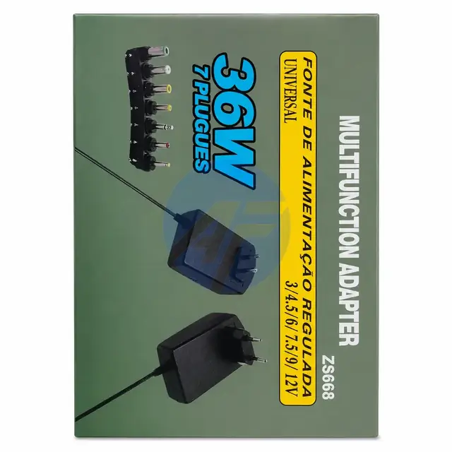 CARREGADOR UNIVERSAL PEQUENO 2,5,8,10,12V — foto