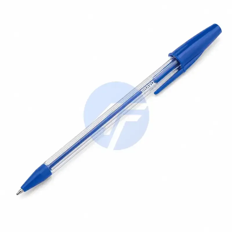 CANETA BRAVO UNITARIA AZUL — foto