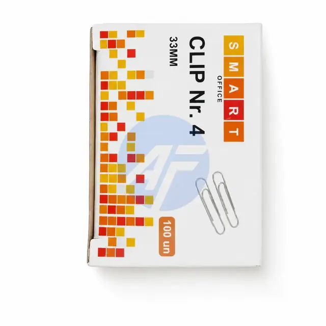 CAIXA DE CLIPS 33MM — foto