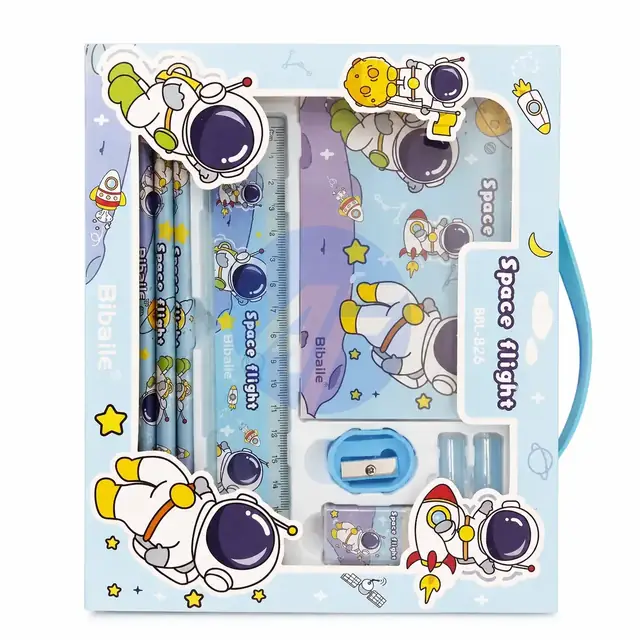 KIT ESCOLAR INFANTIL ESPACE MASCULINO — foto