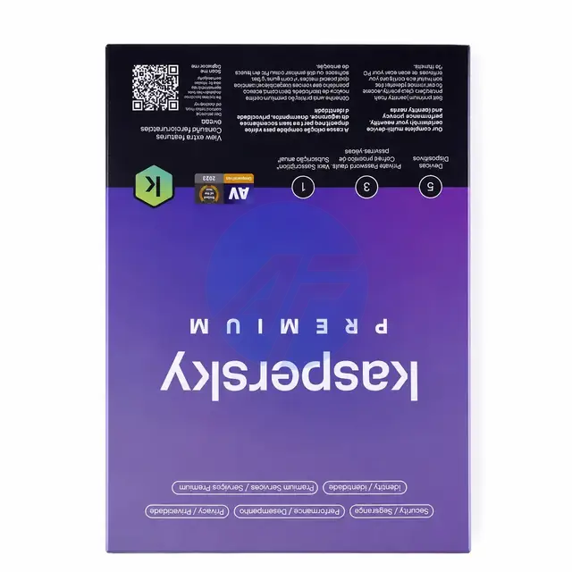 SW ANTIVIRUS KASPERSKY PREMIUM 5 PCS — foto