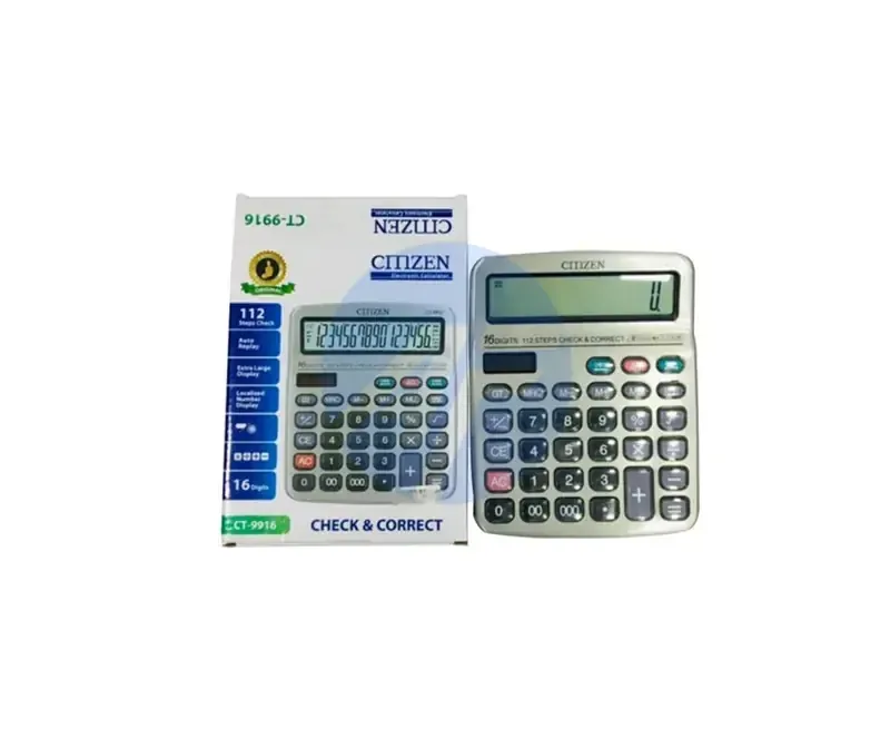 MAQUINA CALCULADORA 16 DIGITOS — foto