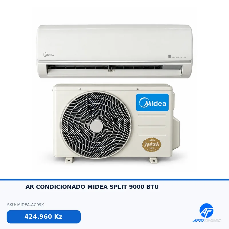 AR CONDICIONADO MIDEA SPLIT 9000 BTU — foto