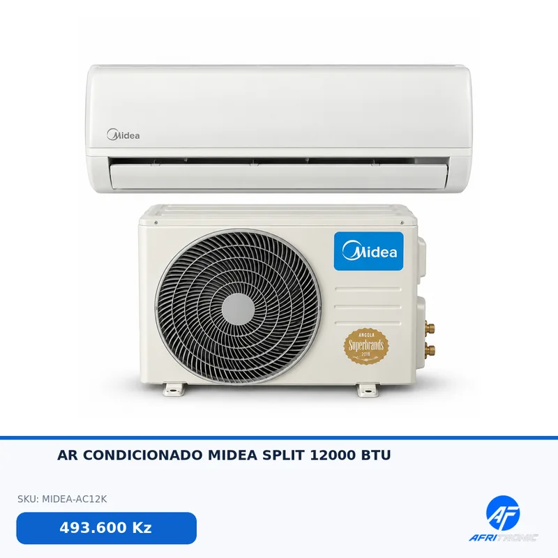 AR CONDICIONADO MIDEA SPLIT 12000 BTU — foto