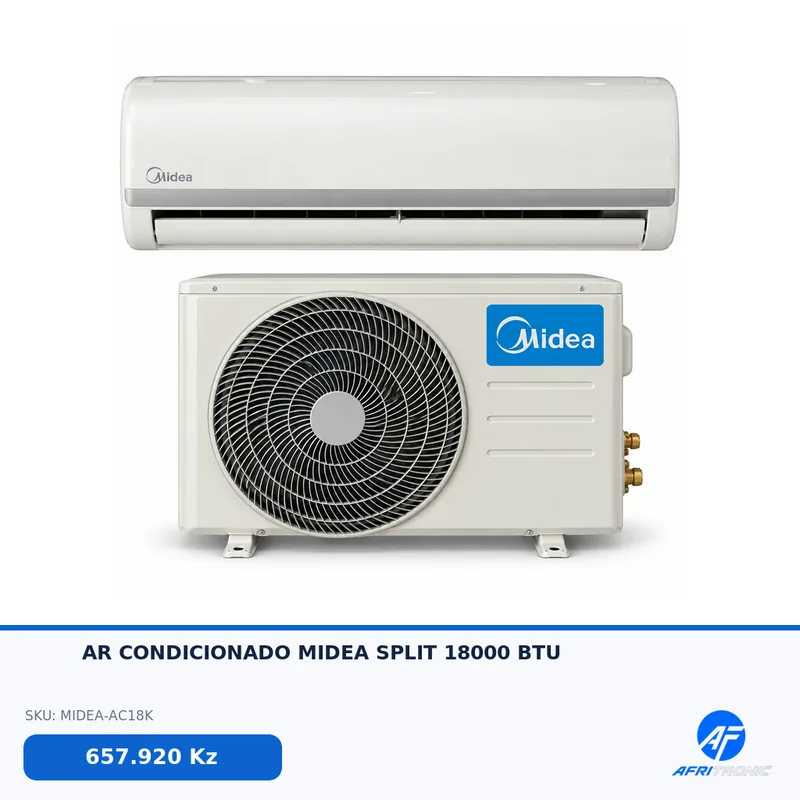 AR CONDICIONADO MIDEA SPLIT 18000 BTU — foto