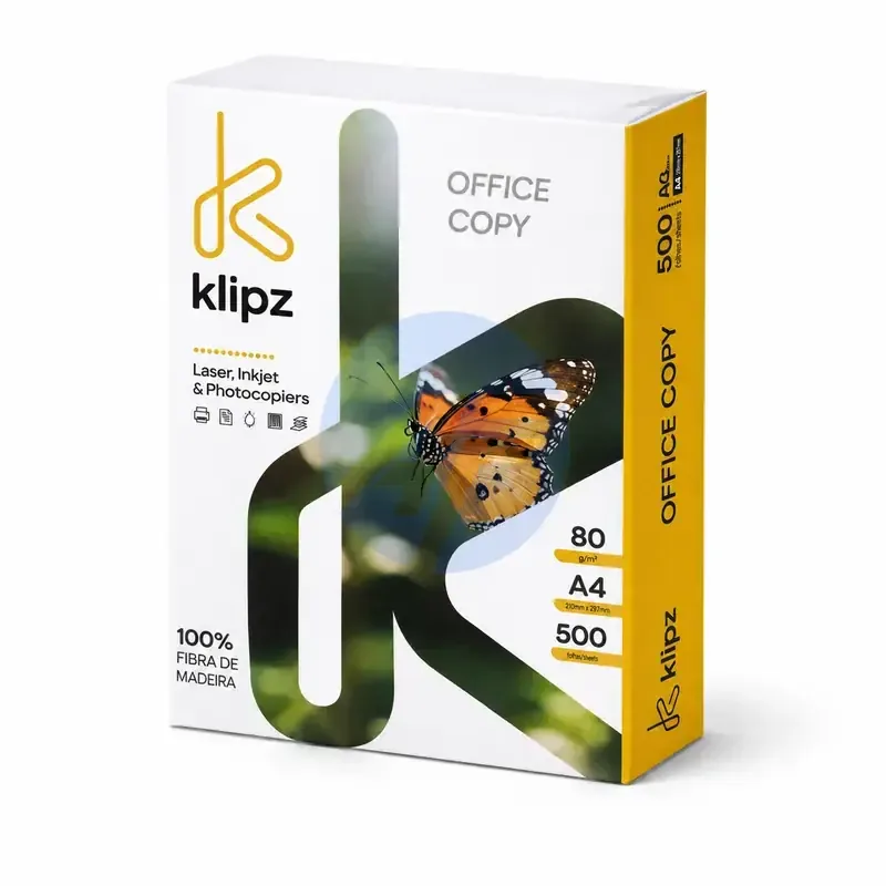 RESMA DE PAPEL A4 80GMS PREMIUM KLIPZ — foto