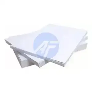 RESMA DE CARTOLINA A4 BRANCA 100 FOLHAS — foto