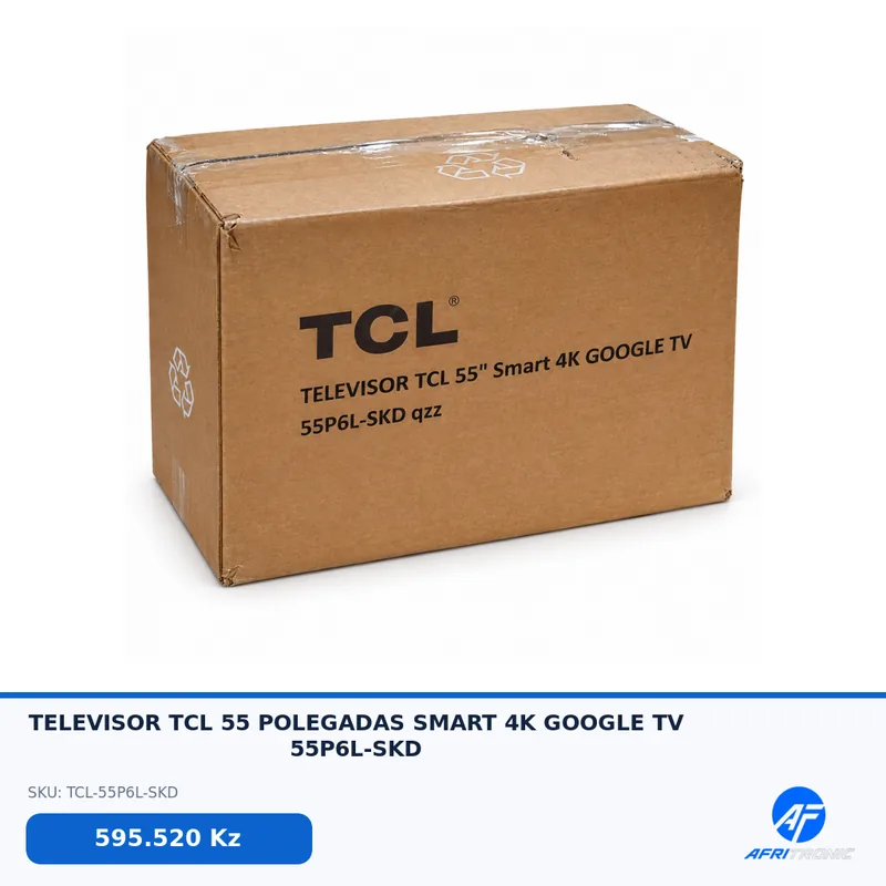 TELEVISOR TCL 55 POLEGADAS SMART 4K GOOGLE TV 55P6L-SKD — foto